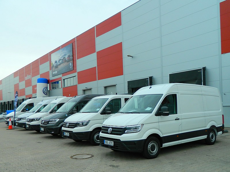 Volkswagen Crafter - skok v technice